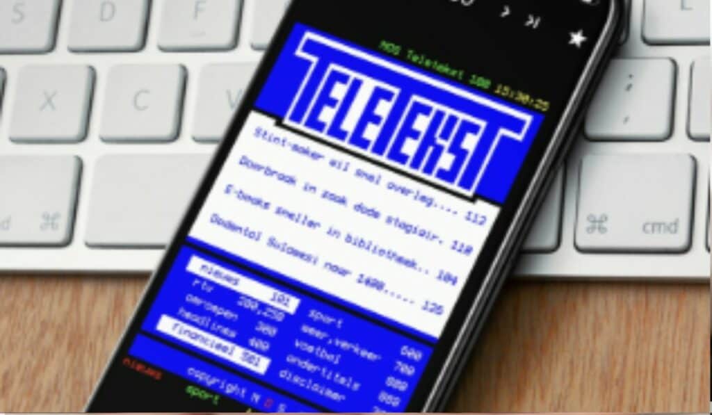 Teletekst en NOS Teletekst