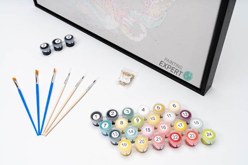 Je bekijkt nu Meer dan Verf: De Mentale Voordelen van Schilderen op Nummer