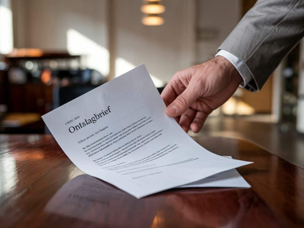 Ontslagbrief Voorbeeld