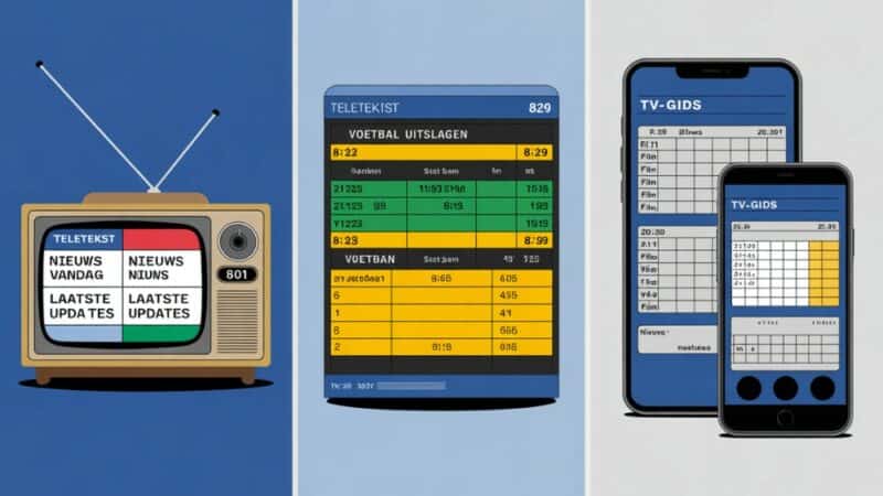 Complete Teletekst Gids 2025 – NOS, Veronica